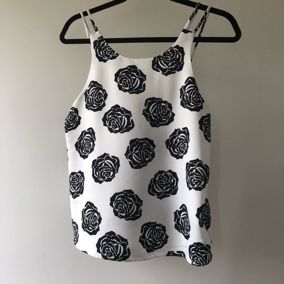 Cooper & Ella rose print sleeveless blouse - Picture 5 of 9